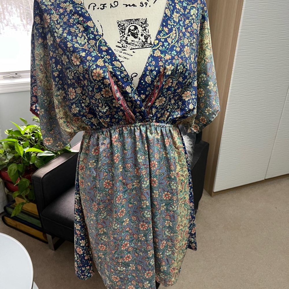 Paani multicolored mini dress